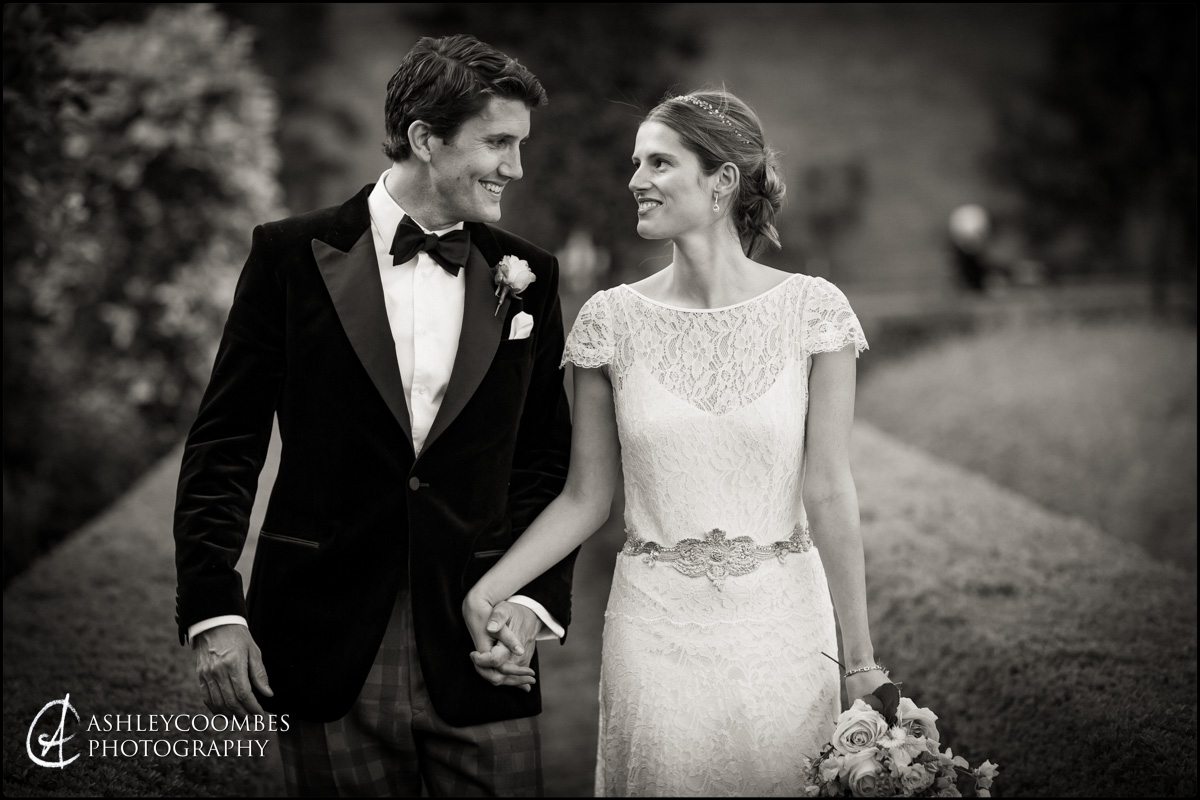 Bride and Groom wedding portrait