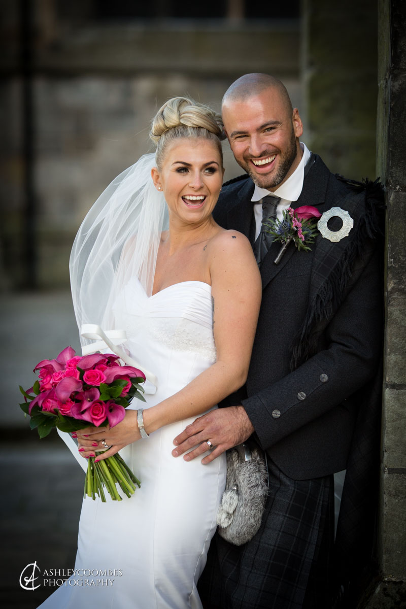 Natural wedding portraits