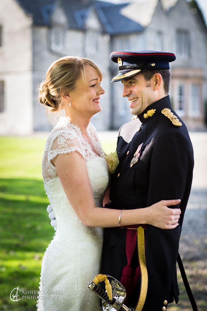 Natural wedding portraits