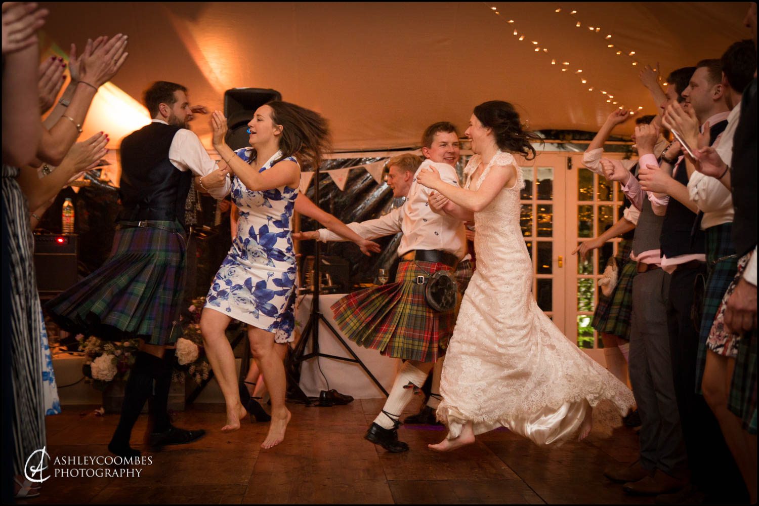 Biggar Marquee Wedding Photography