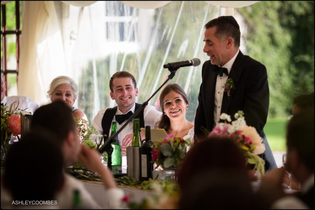 Jewish wedding speeches