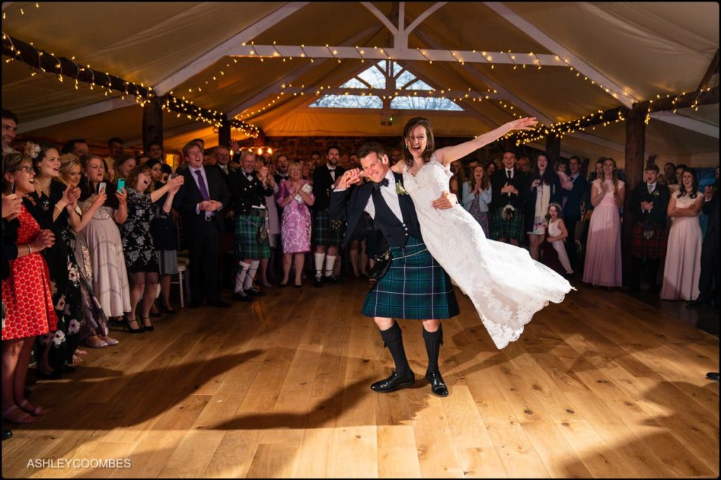 Myres Castle wedding first dance