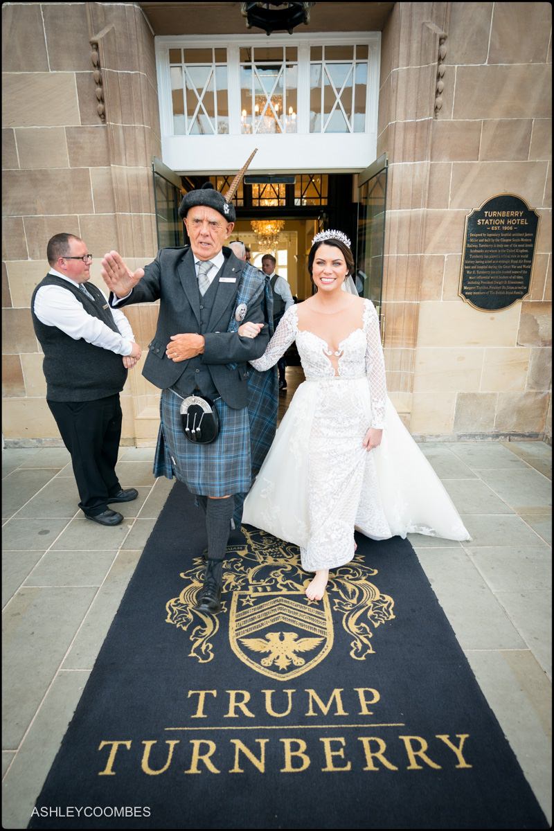 Trump Turnberry Wedding Ashley Coombes Photography