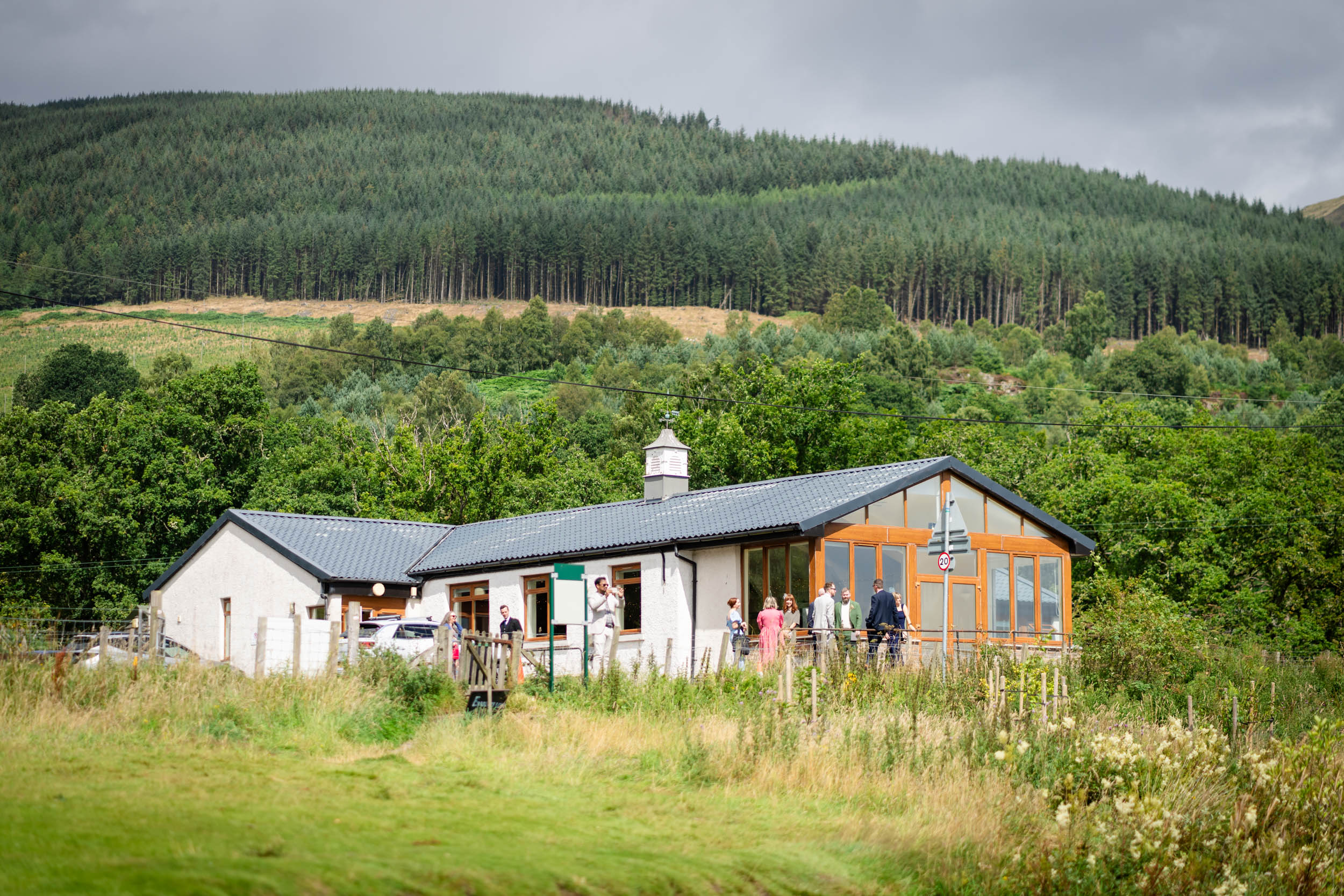 Kinlochard Village Hall wedding venue