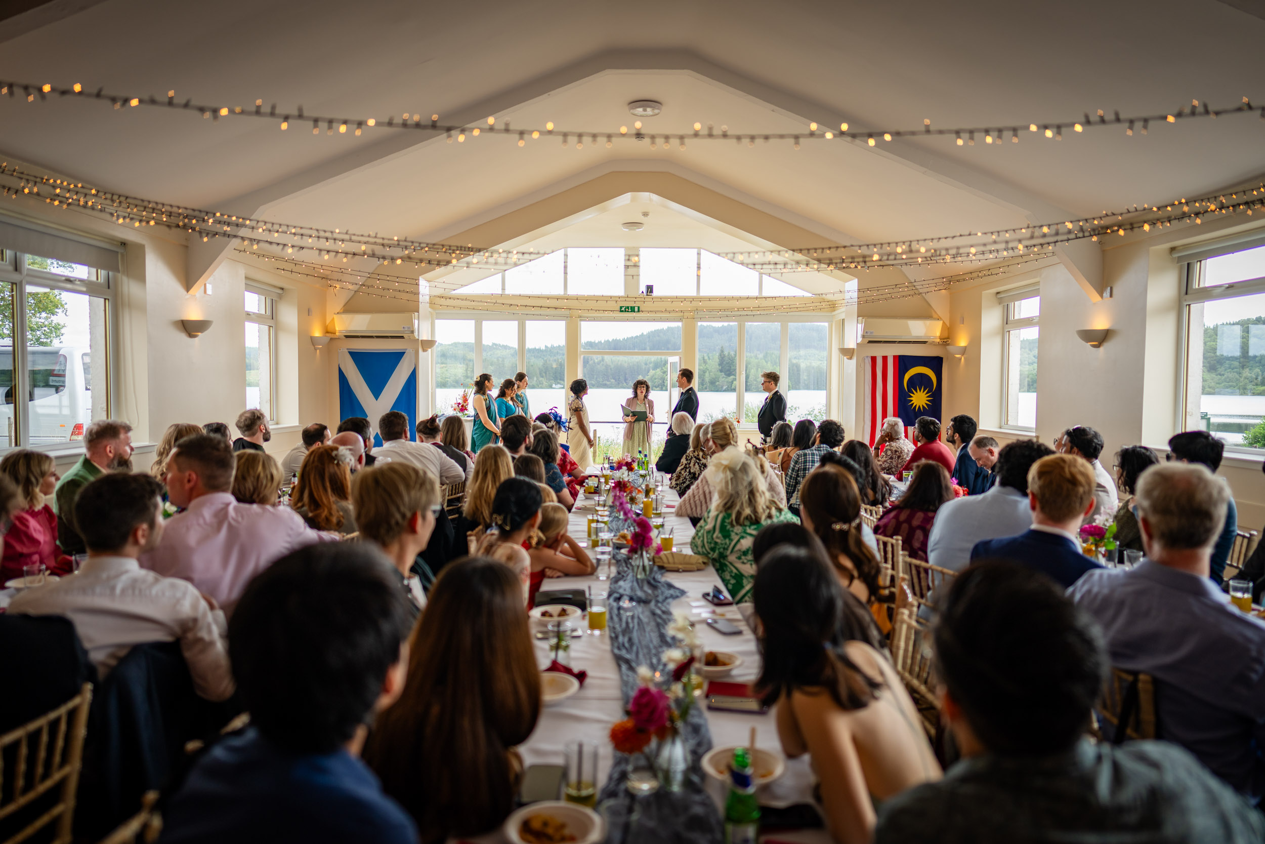 Scottish Indian Kinlochard wedding