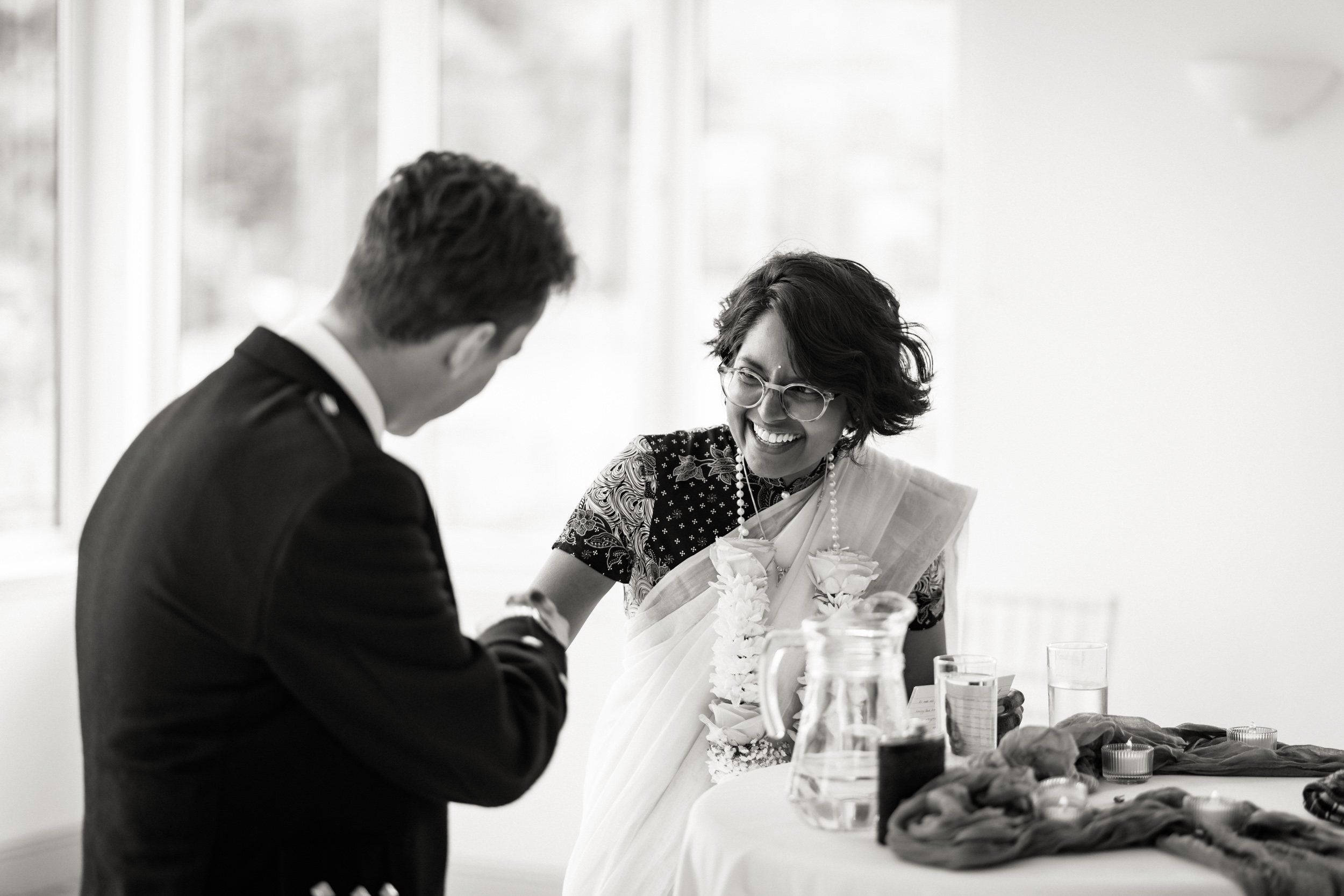 Scottish Indian wedding speeches